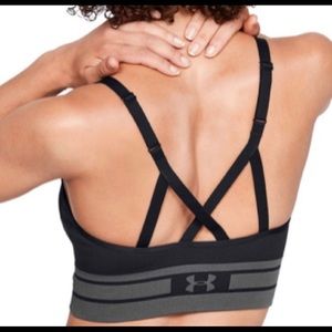 Black Under Armour Sports Bra